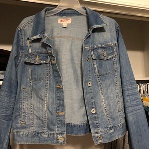 Arizona Lightweight Denim Jacket-Juniors